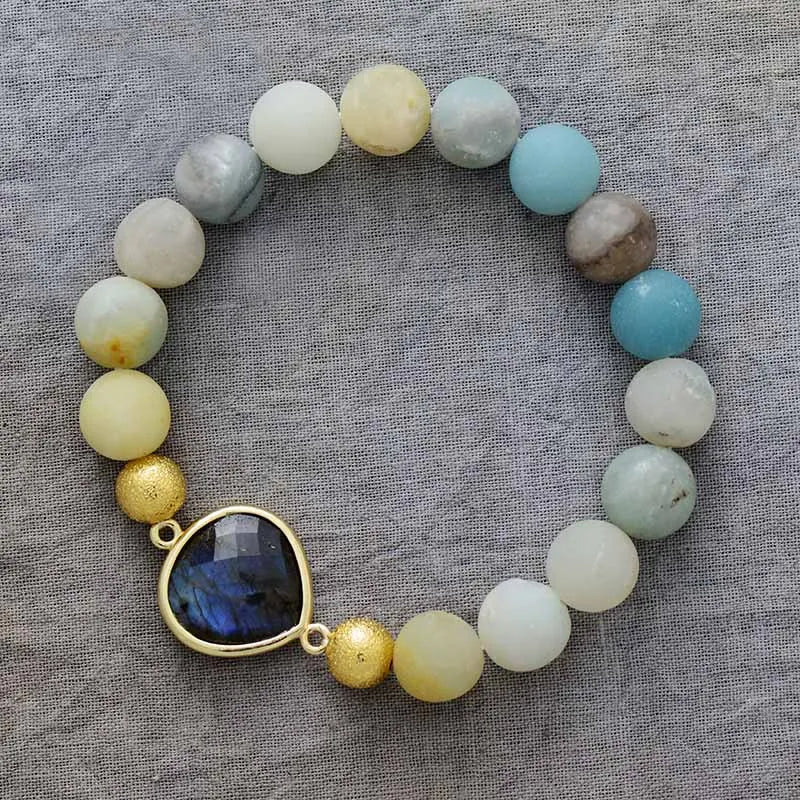 Amazonite Harmony Meditation Bracelet