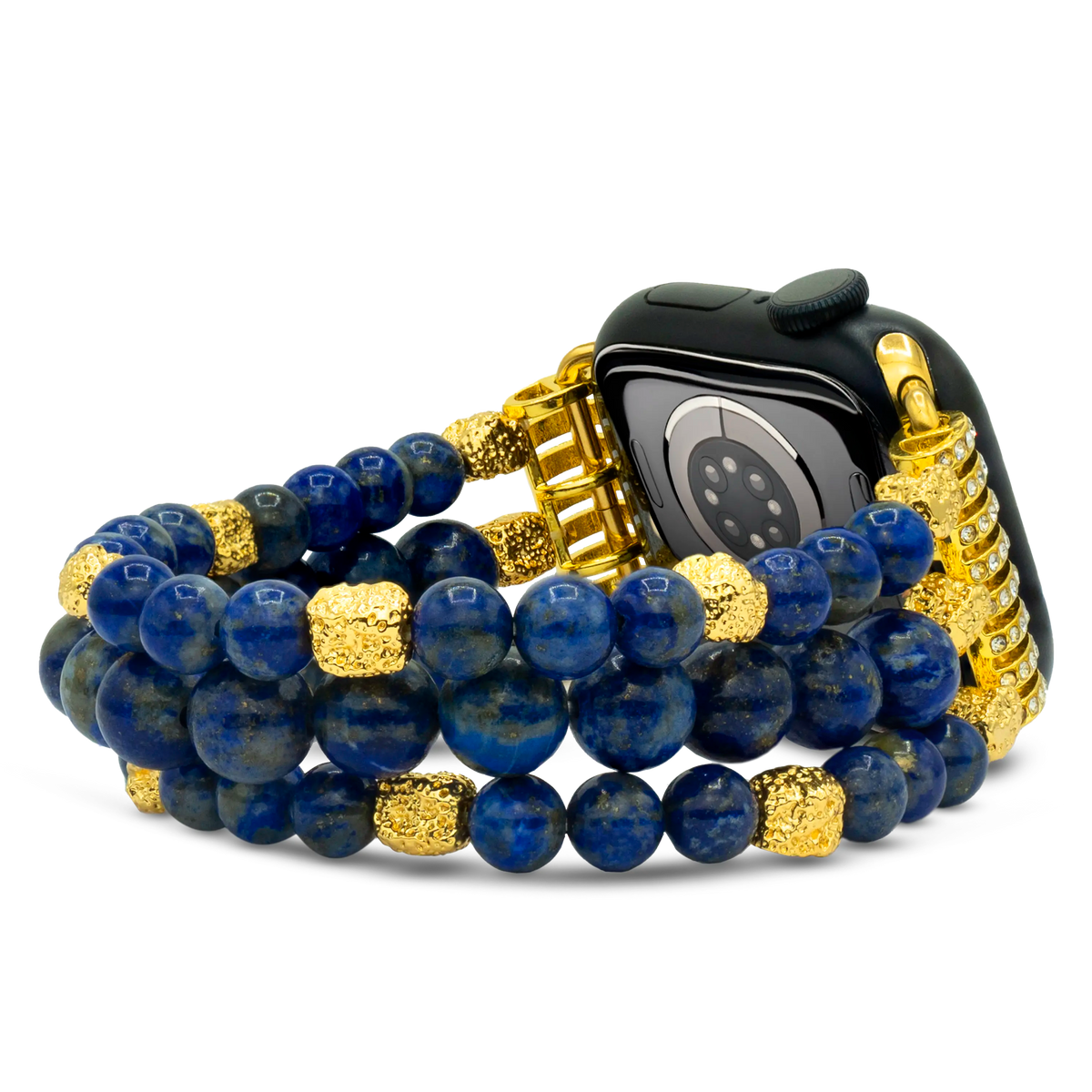 Energizing Lapiz Lazuli Perfect Fit Apple Watch Strap