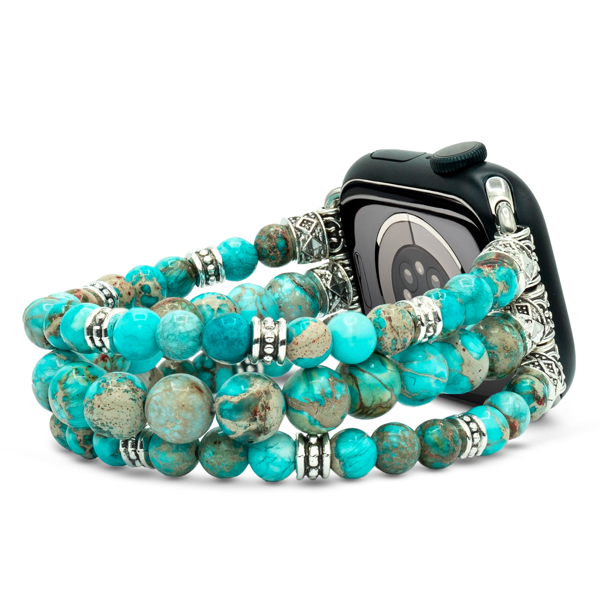 Energizing Turquoise Perfect Fit Apple Watch Strap