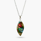 Burgundy Ivy Emperor Jasper Necklace