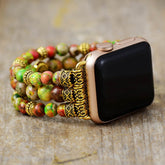 Optimistic Jasper Perfect Fit Apple Watch Strap