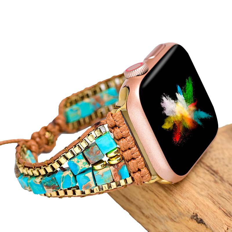 Pleasant Turquoise Apple Watch Strap