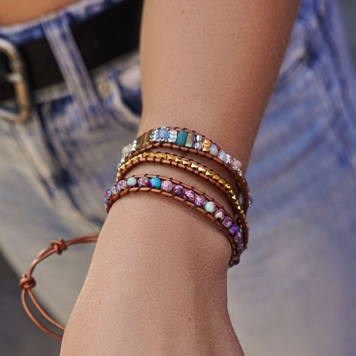 Positive Energy Magnet Wrap Bracelet