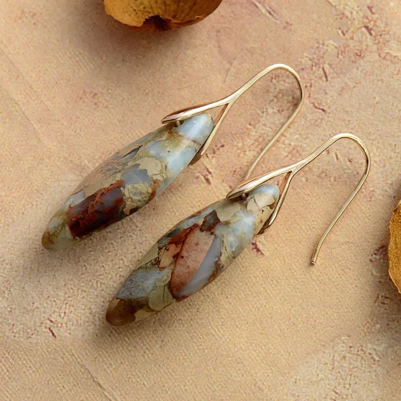 Ocean Jasper Earrings