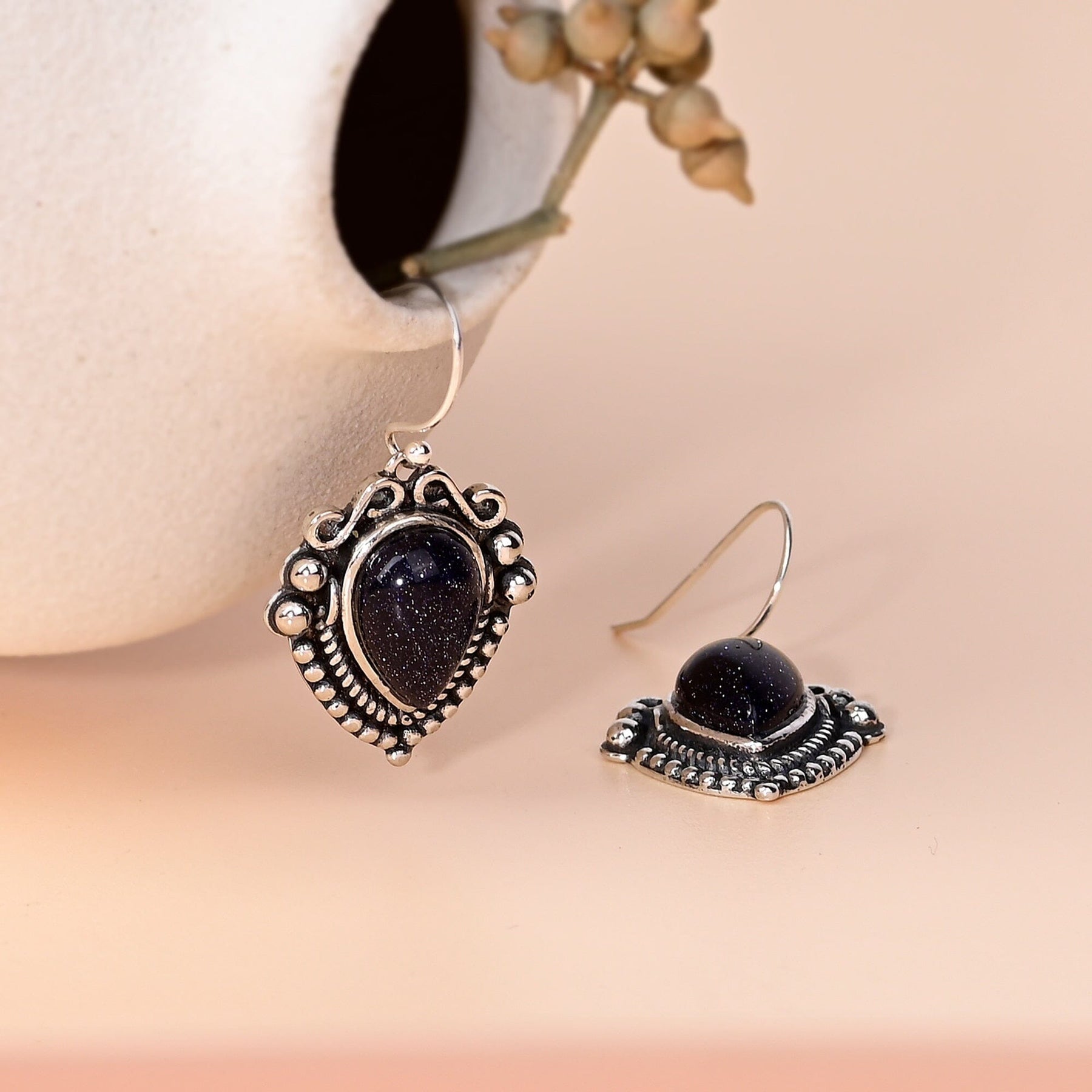 Stunning Black Onyx Earrings
