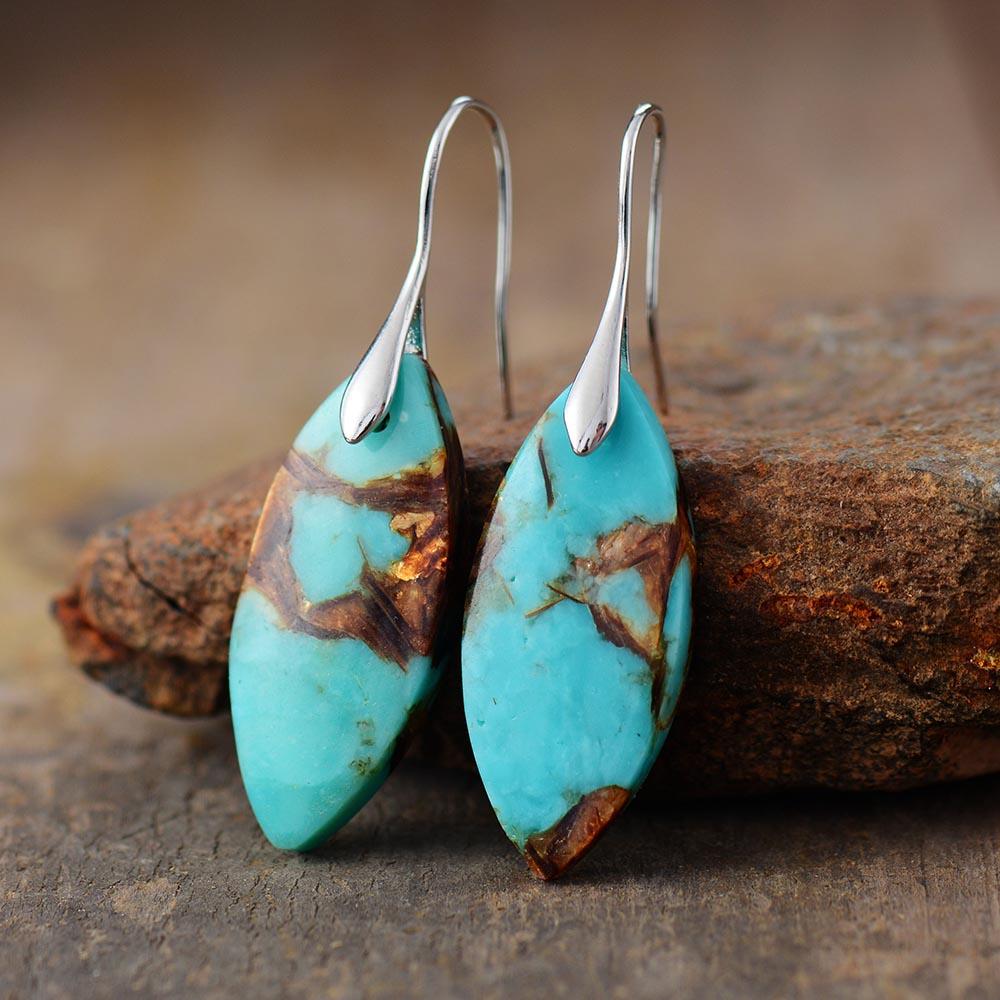 Healing Jasper Drop Earring