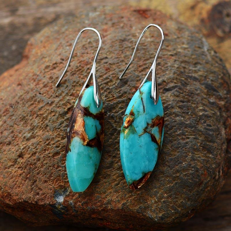 Healing Jasper Drop Earring