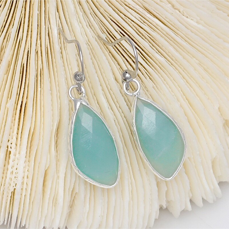 Elegant Bohemian Amazonite Earrings