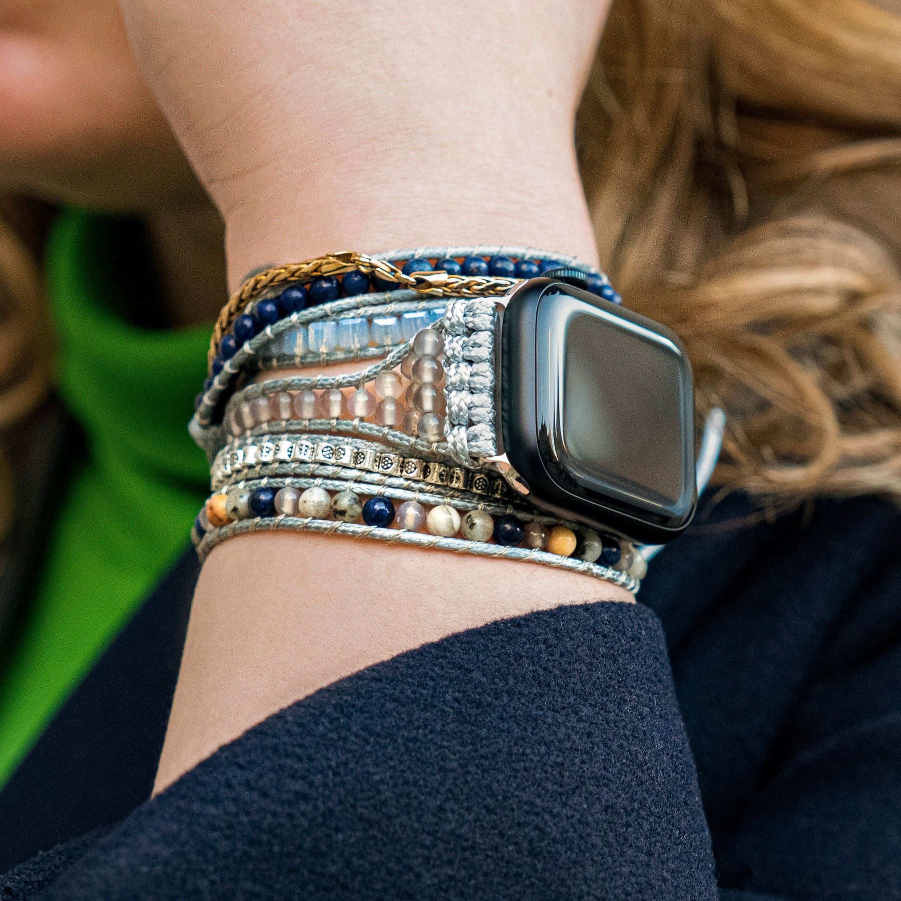 Cinturino per Apple Watch Flow of Ocean