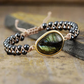 Gothic Hematite Stone Bliss Bracelet
