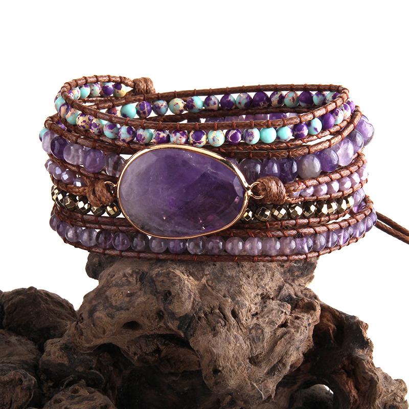Twilight Amethyst Healing Bracelet