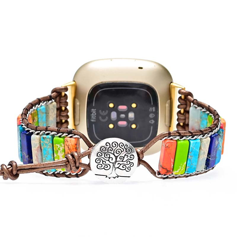 Rainbow Emperor Stone Fitbit Versa 3 / Sense Watch Strap