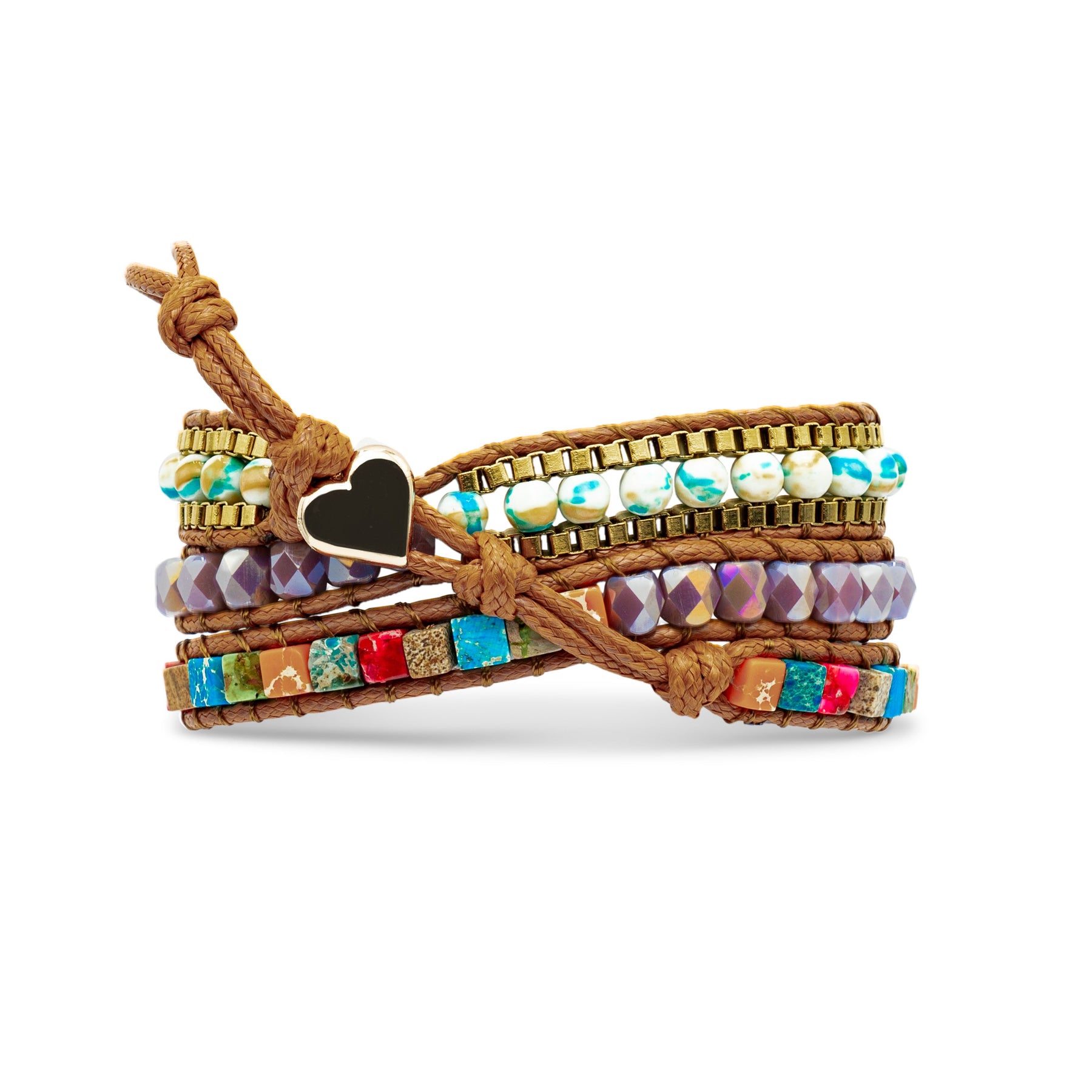 Healing Square Emperor Stone Apple Watch Strap