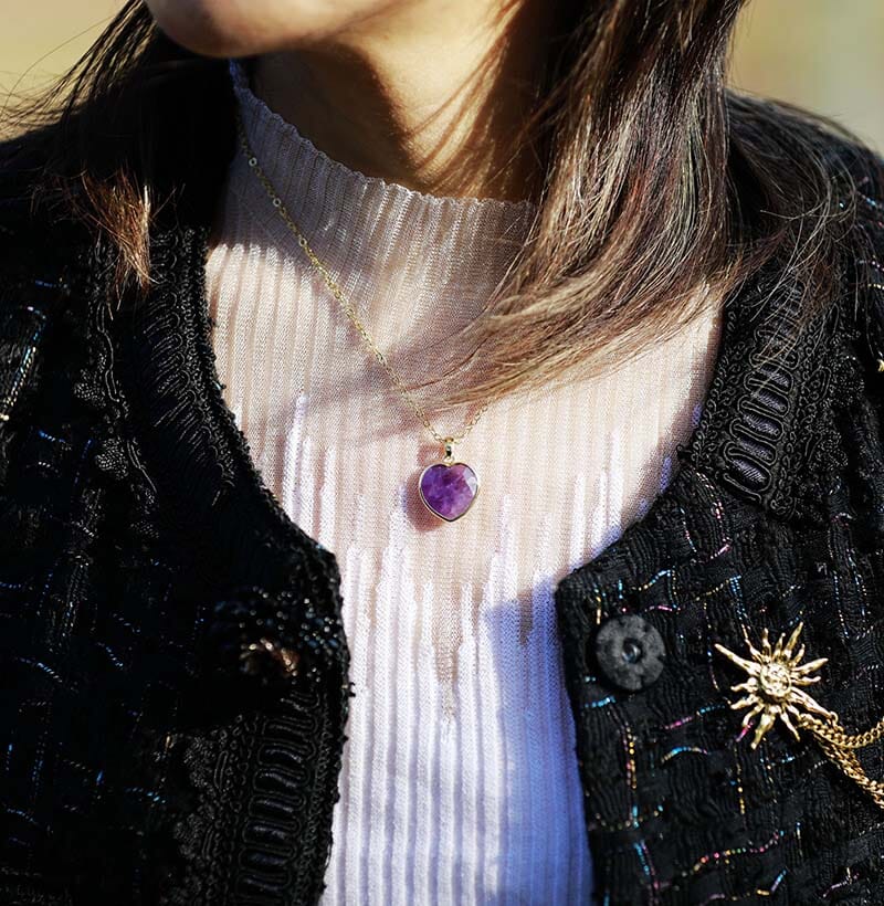 Classy Heart Pendant Necklace
