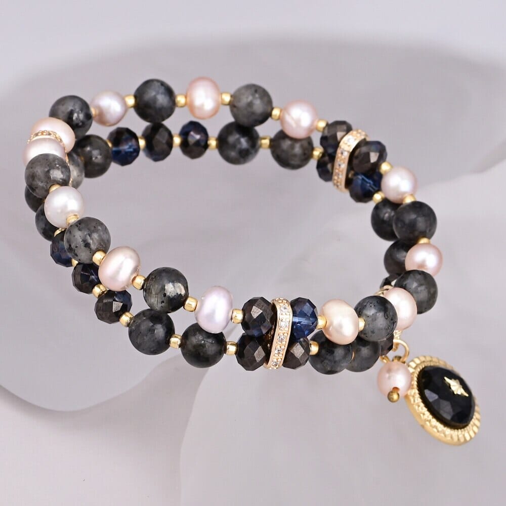 Calming Labradorite Moonstone Bracelet