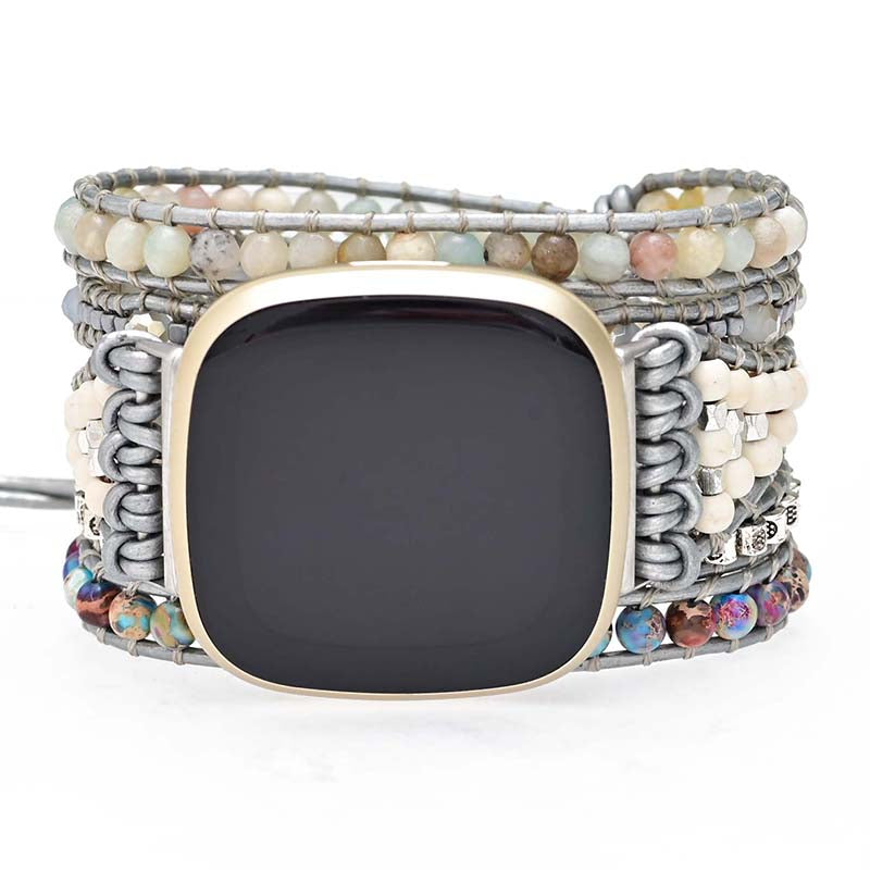 Genezende Jasper Fitbit Versa 3 / Sense horlogebandje