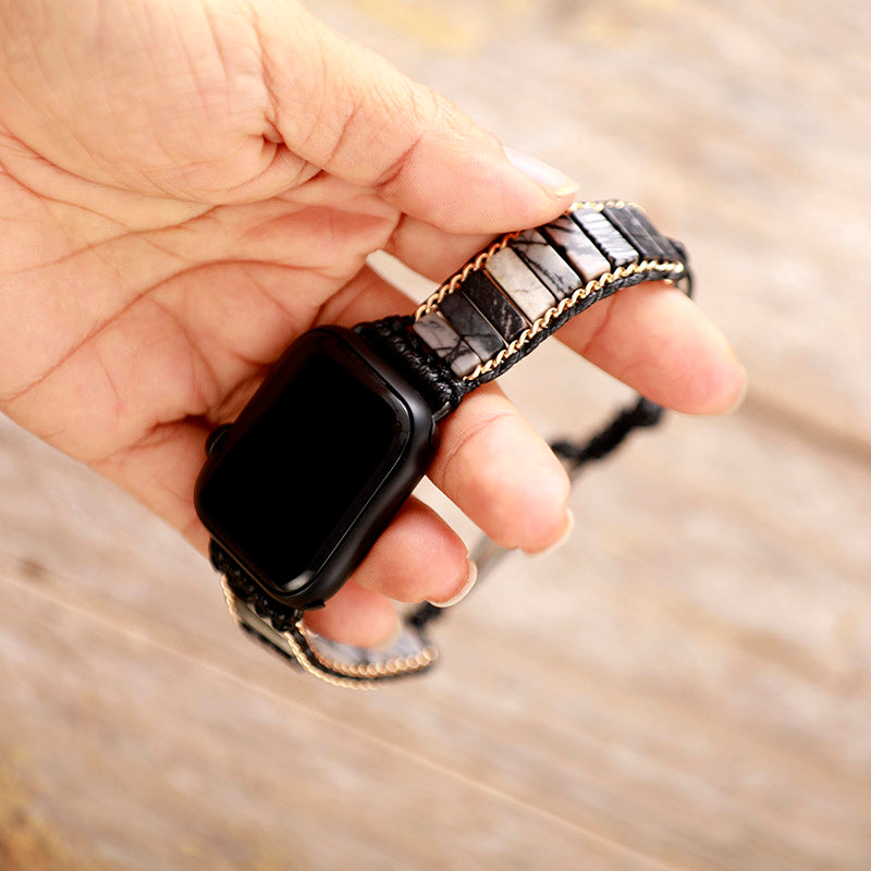 Chic Jasper Apple Watch Strap