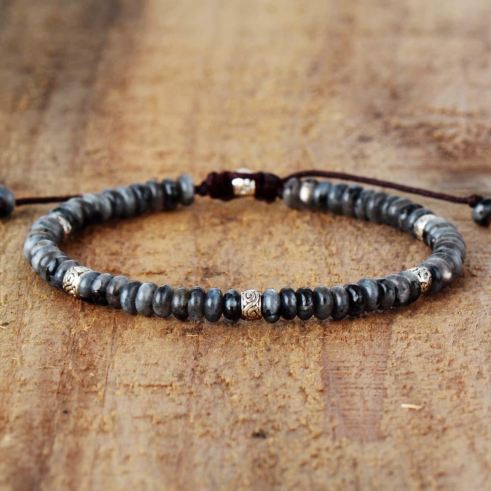 Healing Jasper Stone Beads Tibetan Bracelet