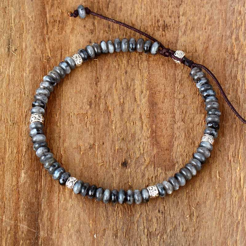 Healing Jasper Stone Beads Tibetan Bracelet