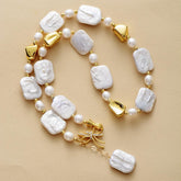 Serene Sea Pearl Necklace