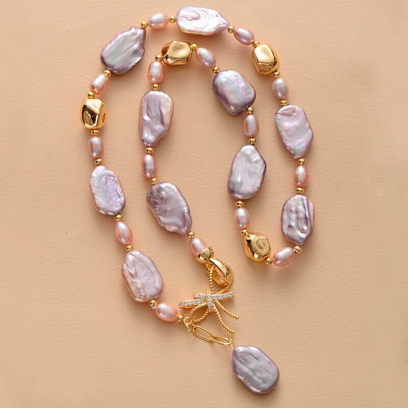 Serene Sea Pearl Necklace