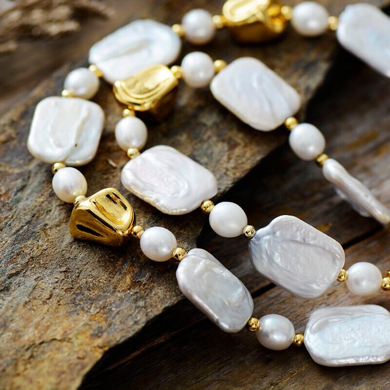 Serene Sea Pearl Necklace