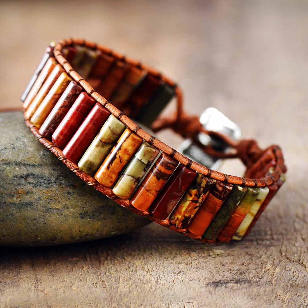 Healing Jasper Stone Bracelet