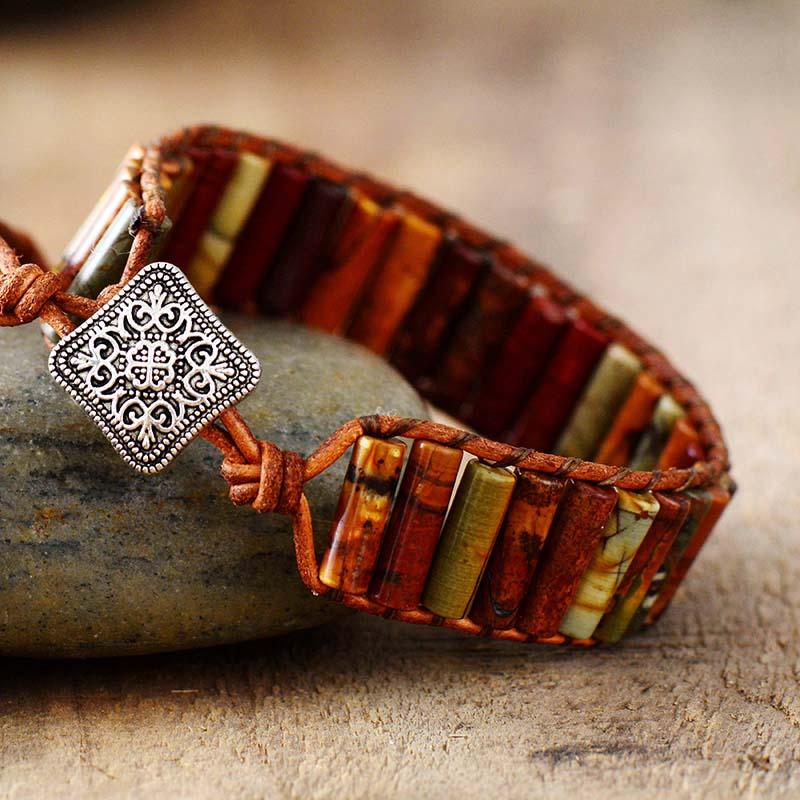 Healing Jasper Stone Bracelet