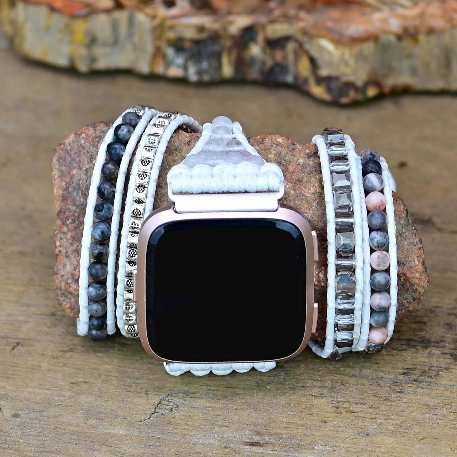 Healing Labradorite Fitbit Versa 2 Watch Strap