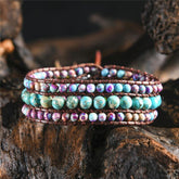 Dazzling Emperor Jasper Wrap Bracelet