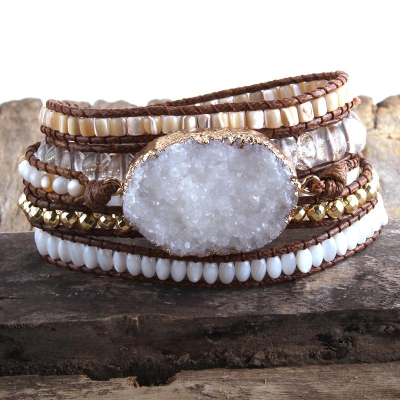 Moonlight Druzy Healing Bracelet