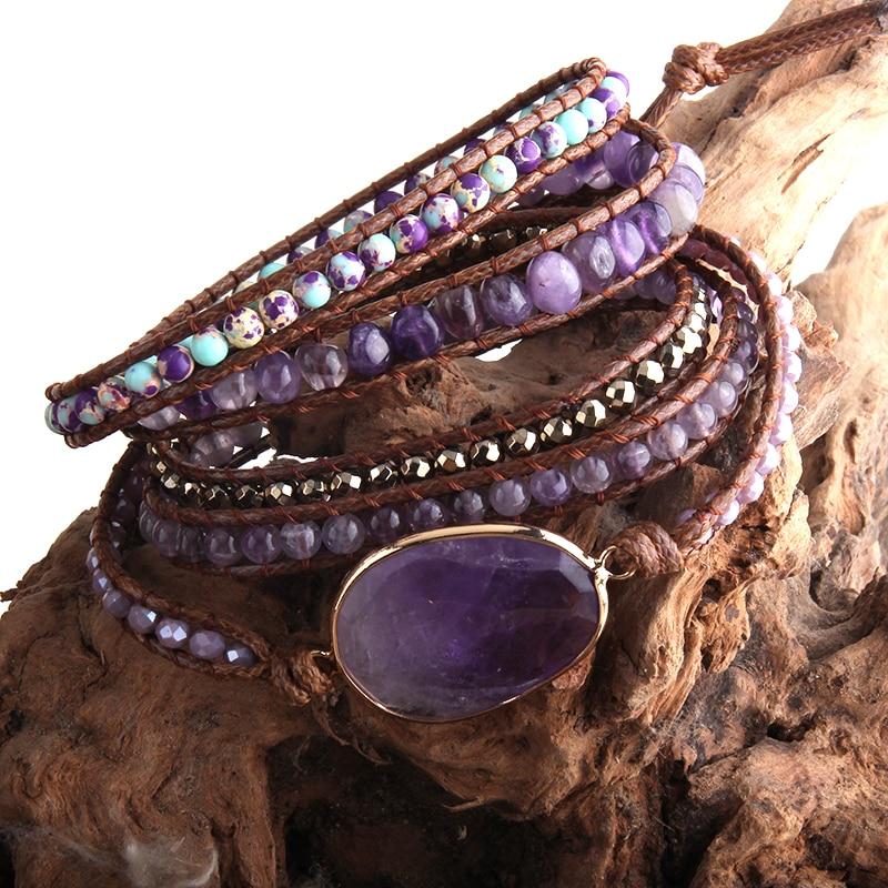 Twilight Amethyst Healing Bracelet
