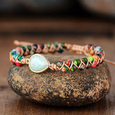 Vibrant Jasper Amazonite Bracelet