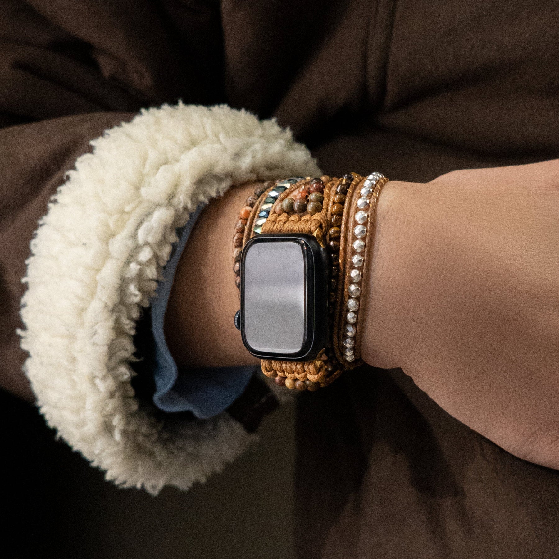Kracht van Hart Tijgeroog <tc>Apple Watch Strap</tc>