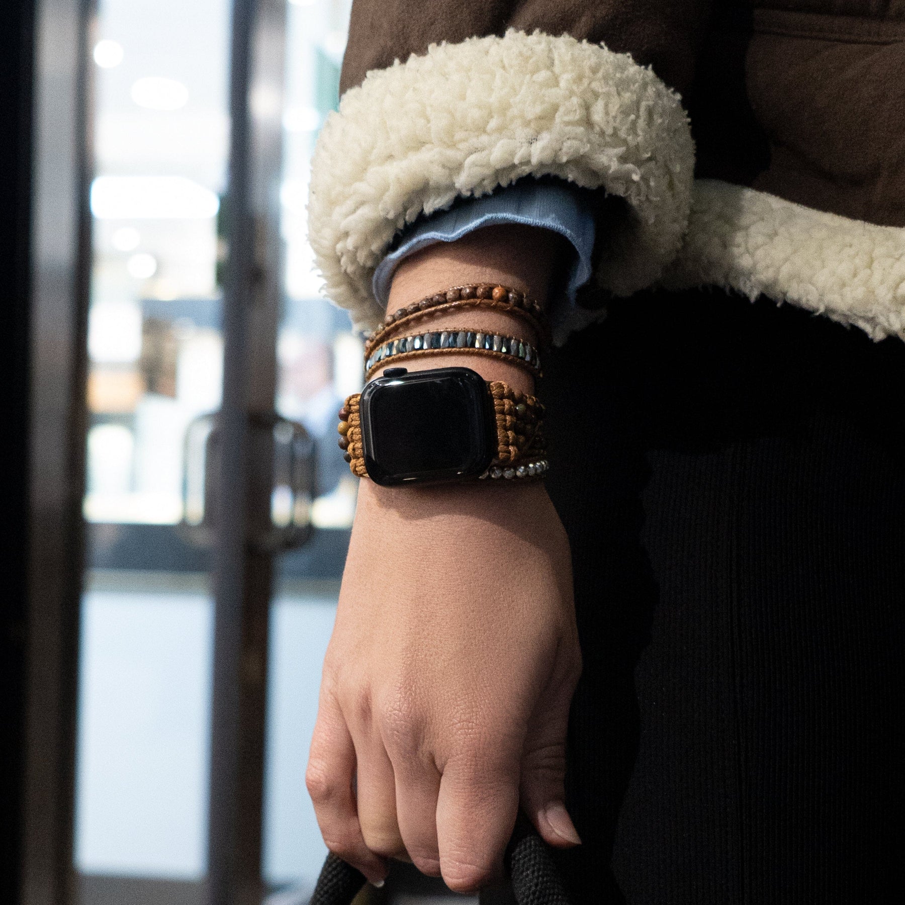 Kracht van Hart Tijgeroog <tc>Apple Watch Strap</tc>