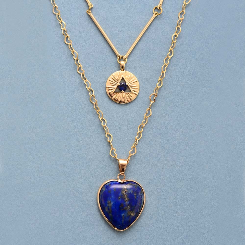 Eye of Providence Lapis Lazuli Necklace - Limited Edition
