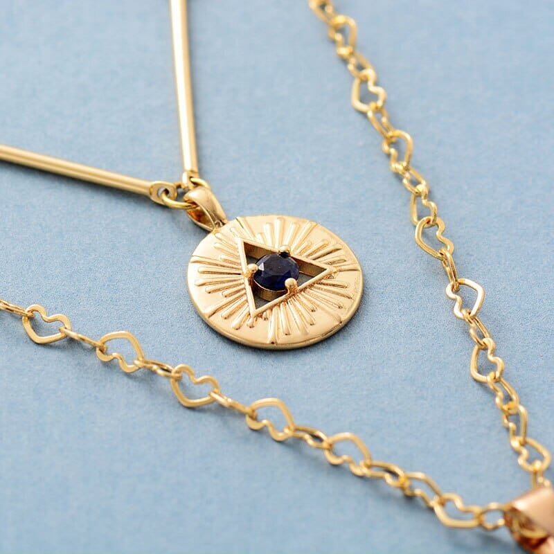 Eye of Providence Lapis Lazuli Necklace - Limited Edition