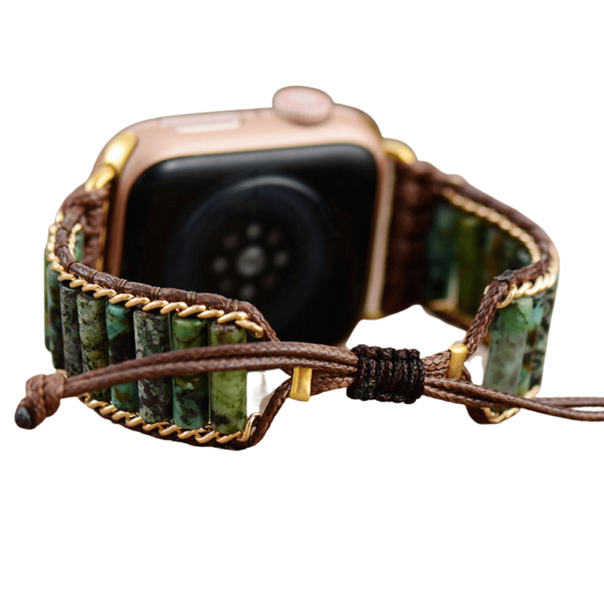Groene Energie Jaspis <tc>Apple Watch Strap</tc>