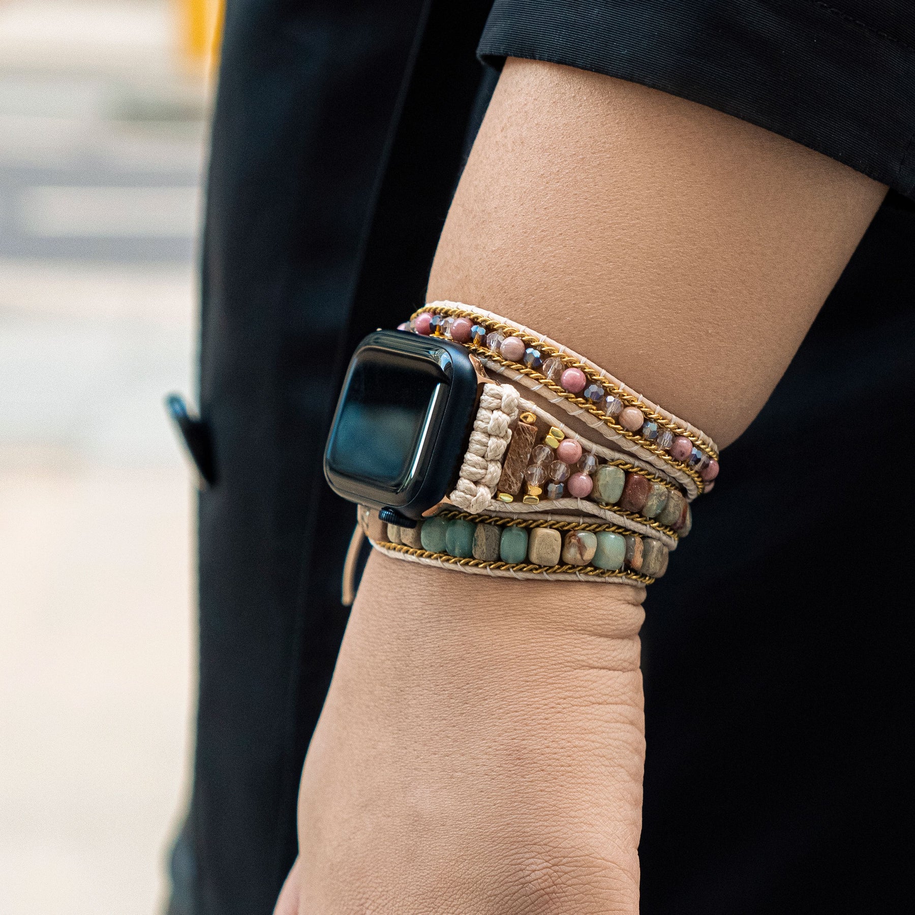 Opbeurende keizersteen <tc>Apple Watch Strap</tc>