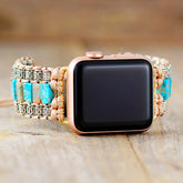 Cinturino per orologio Apple Jasper Energia Celeste