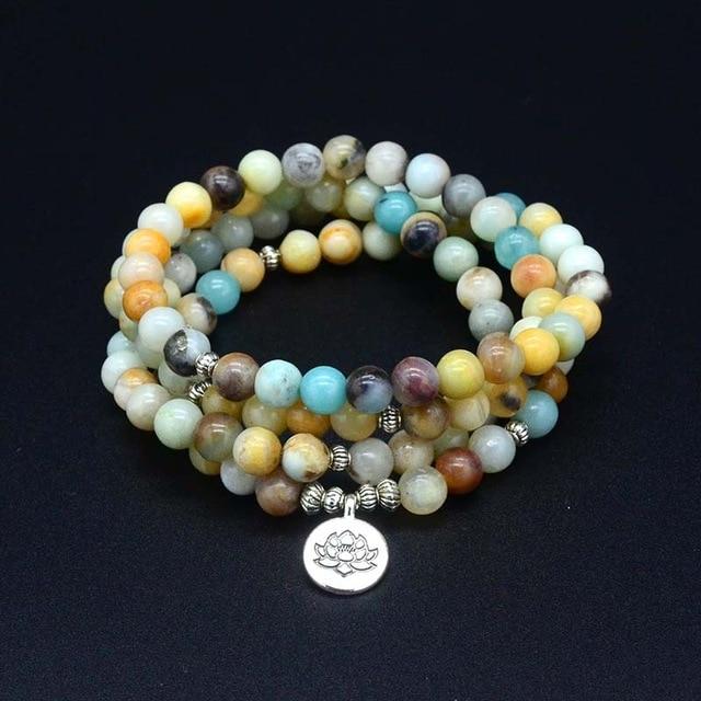 Amazonita curativa 108 Mala