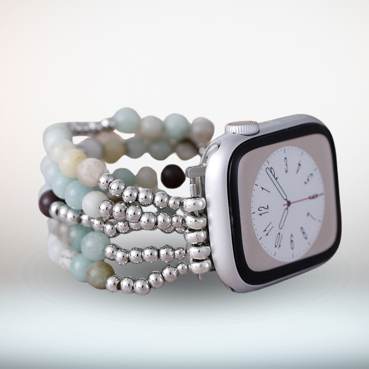 Luminous Amazonite Perfect Fit Apple Watch Strap