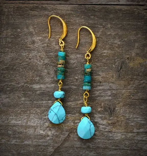 Exquisite Amazonite Stone Jewelry Set