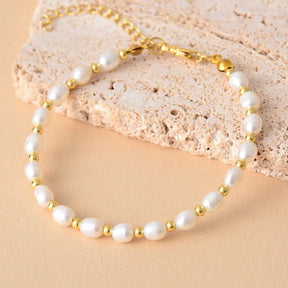 Ocean Bliss Ivory Pearl Bracelet