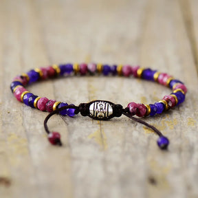 Mystic Fuchsia Jade Harmony Bracelet