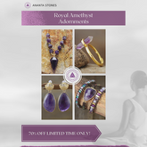 Royal Amethyst Adornments Set