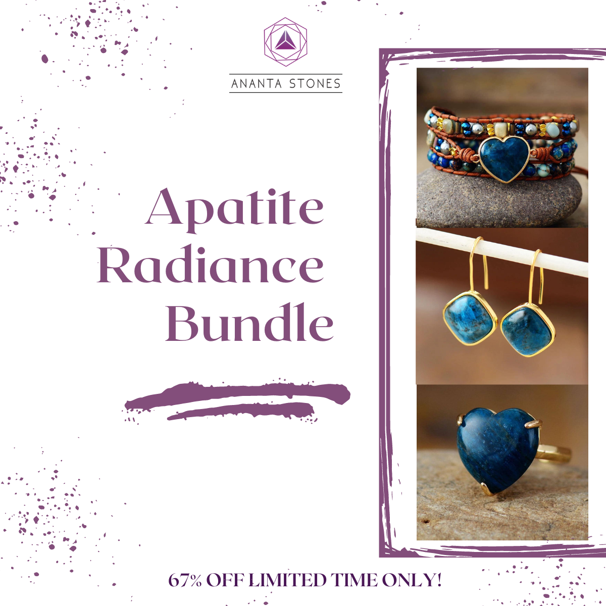 Apatite Radiance Bundle Set