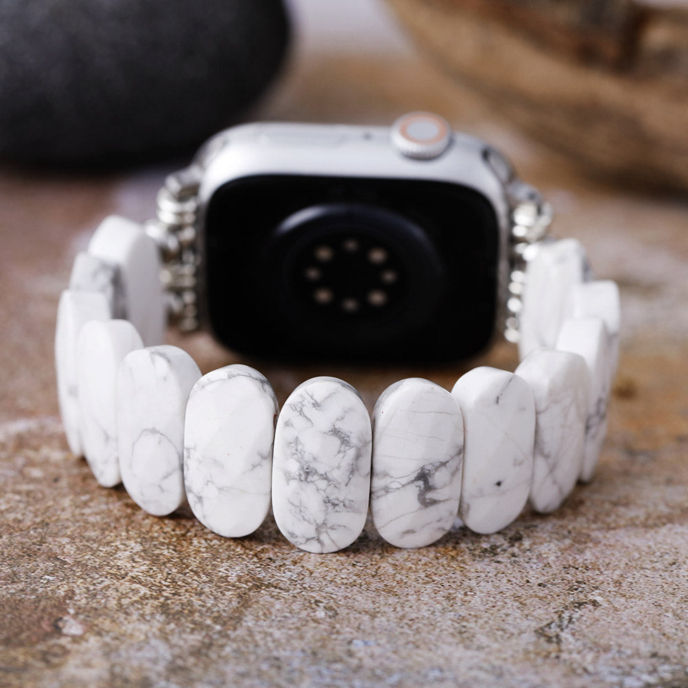 Dreamy Howlite Perfect Fit Apple Watch Strap