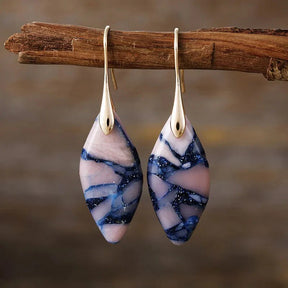 Healing Midnight Jasper Earrings