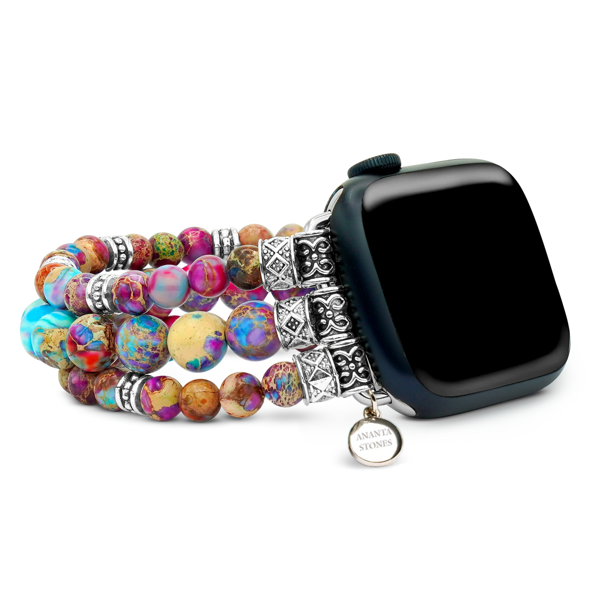 Vibrant Jasper Perfect Fit Apple Watch Strap